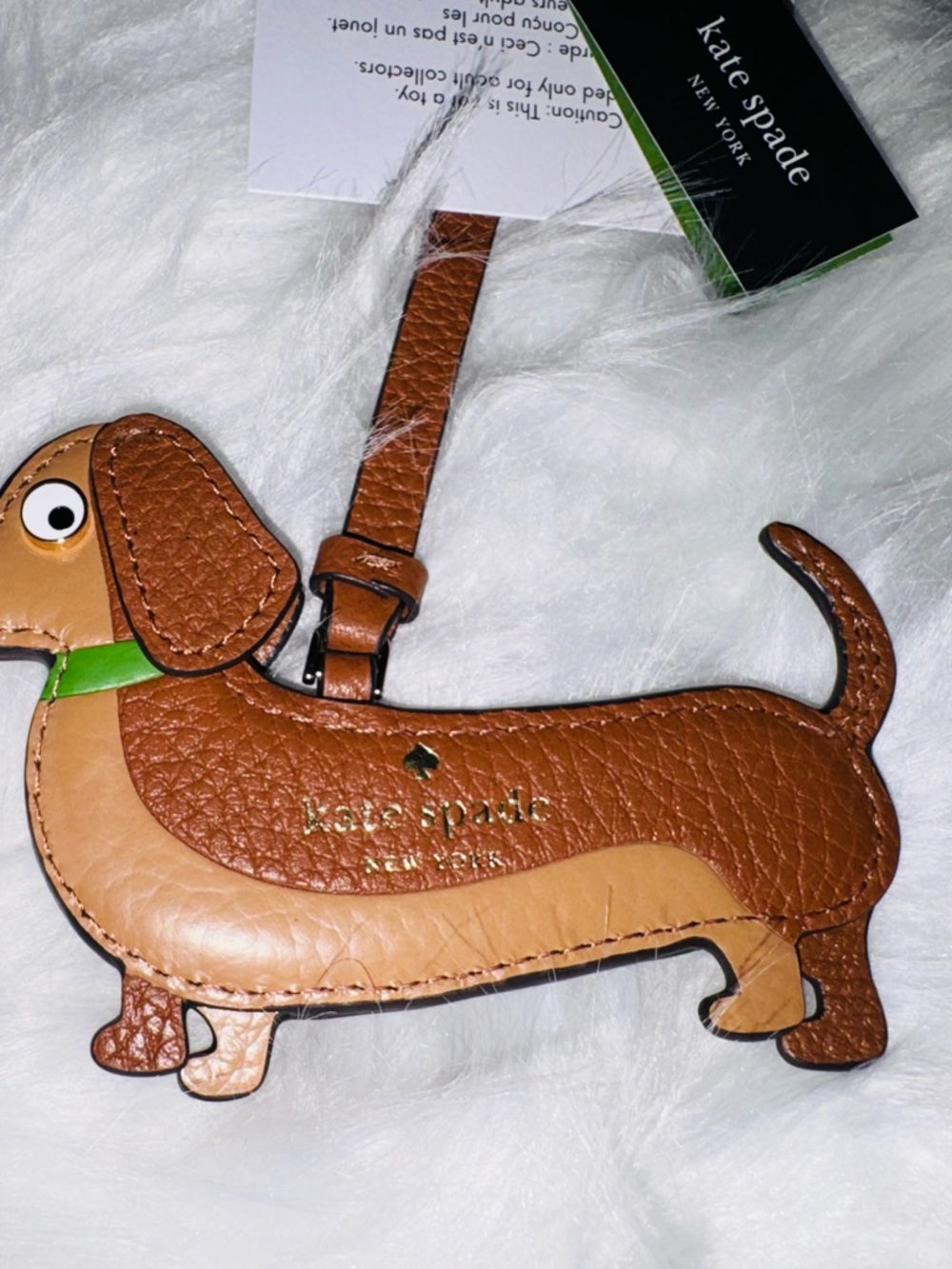 🐶 Kate Spade Dachshund Bag Charm – Certified Purse Bestie 💅✨ - Picture 5 of 8